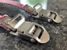 2x FIAMMA RED SECURITY STRAPS for BIKES CARRIER Part No. 98656-320 Used