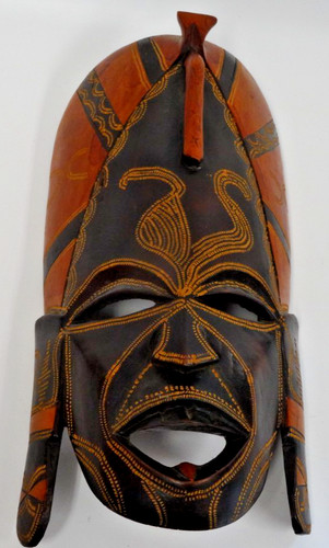 Wooden african tribal - wooden, face