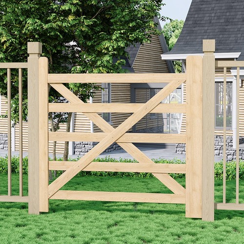 Wooden garden gate farm - garden,
