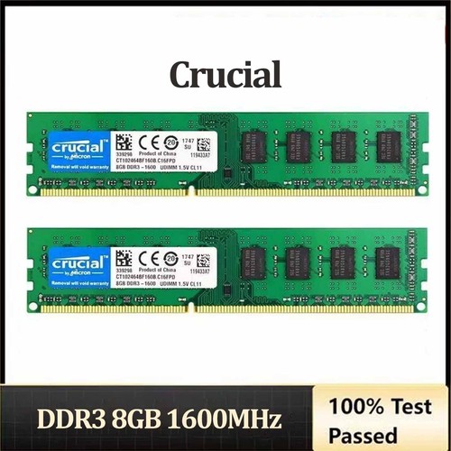 Crucial ddr3 8gb 16gb 32gb - crucial,