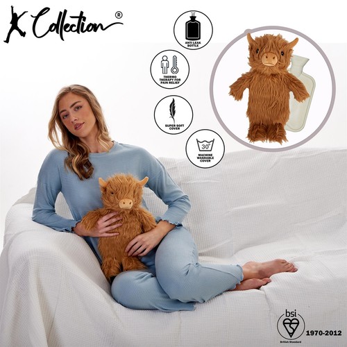 Novelty hot water bottle with - bottle,