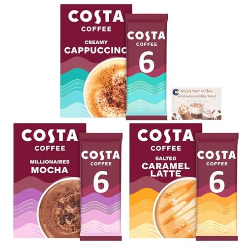 Costa coffee delights salted - coffee,