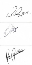 Celtic 5 seperate HAND SIGNED
