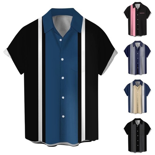 Hawaiian shirt mens summer - hawaiian,