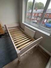 Thuka Trendy children’s single  bed - Daybed Mid Sleeper with Extension White