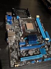 M5a78l-m lE Motherboard + And FX 4300 CPU Original Box