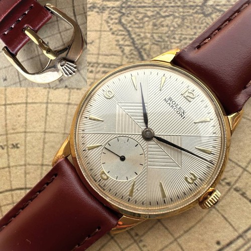 Rolex marconi manual wind gold - rolex,