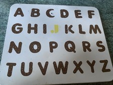 JAMIE OLIVER METAL LETTERS NUMBERS COOKIE CUTTER SET IN TIN BOX A-Z 4+ YRS 