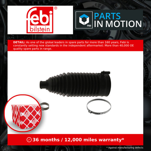 Steering rack boot fits - steering,