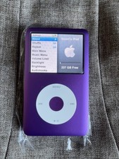 iPod Classic 7th Generation 256gb SSD Purple