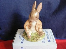 BESWICK Beatrix Potter Royal Albert Benjamin Bunny sat on a Bank BP6a Boxed