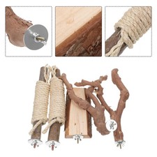 5 PCS Parrot Perch Set Bird