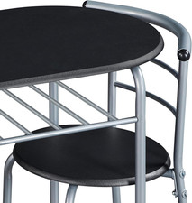 Dining Table with 2 Chairs, 3