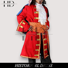 Men’s Red Pirate Captain