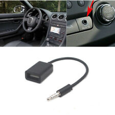 Car AUX Jack Audio Input Cord Cable MP3 3.5mm Male To USB Female Port Adapter