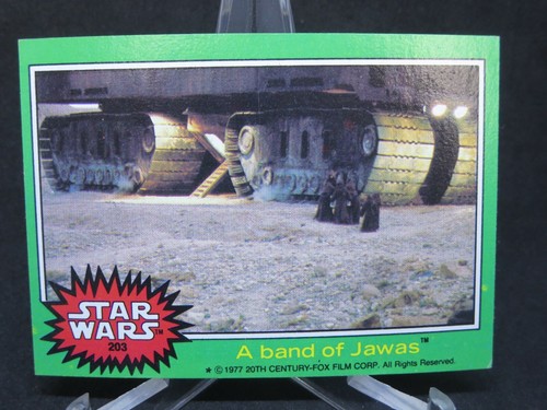 1977 green topps star wars - green,