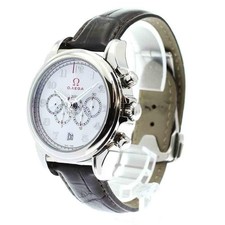 OMEGA OLYMPIC COLLECTION DE VILLE 422.13.41.52.04.001 41mm SS White Dial #C760