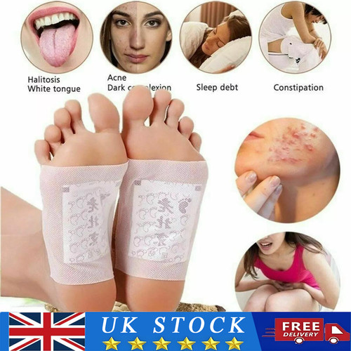 50x detox foot pads patches - detox,