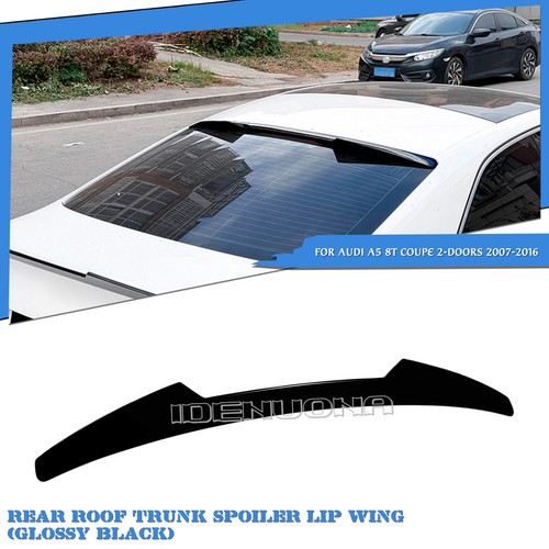 Rear roof spoiler wing - rear,