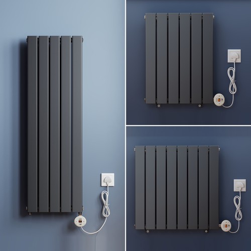 Electric radiator wall mounted - wall,