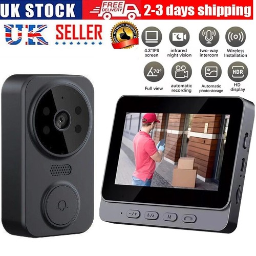 Wireless wifi video doorbell - wifi,