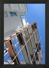 Building Scaffolding Framed