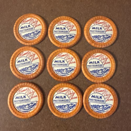 Milk caps kramer dairy - 9,