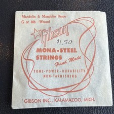 Vintage gibson mona steel - gibson,
