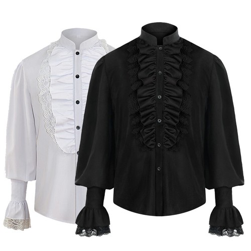 Mens retro shirt - shirt, gothic