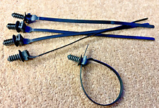 FITS FORD NYLON PUSH CLIPS CABLE TIE ZIP STRAPS CAR PIPE WIRE FASTENER BUNDLE