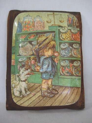Vintage print boy - print, (boy