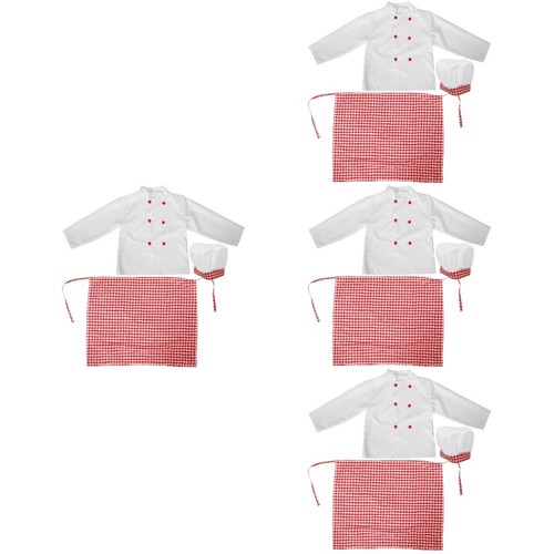 Kids chef outfit - chef, reusable