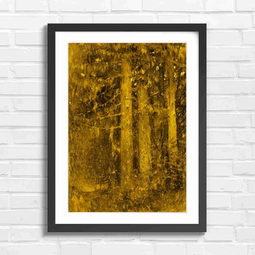 Dark forest tree - tree, nature