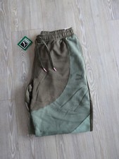 NEW LIMITED EDITION MENS PUMA MEDIUM GREEN RELAXED TRACKIES TRACKSUIT BOTTOMS M