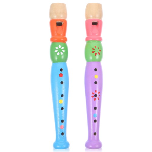 Wooden piccolo flute musical - wooden,