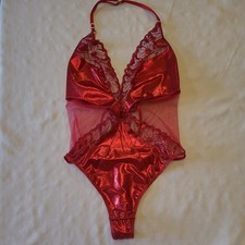 Honey Birdette Red Azalea Bodysuit Size Medium.   New without tags. 