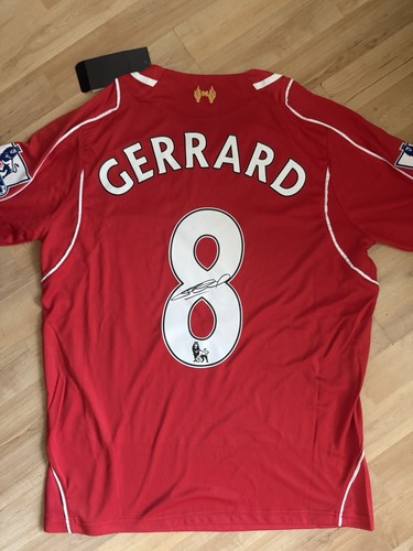 Steven gerrard signed - steven,