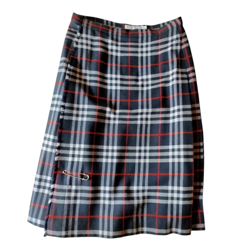Burberrys womens pleated kilt - pleated,