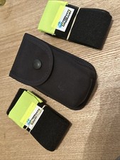 Ex Police Leg Restraints & Klickfast Pouch. Used. Z10. 