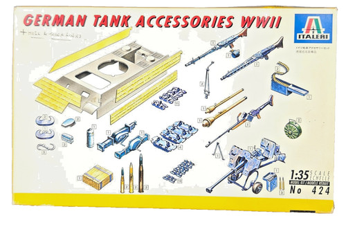 Italeri 424 german tank - italeri,