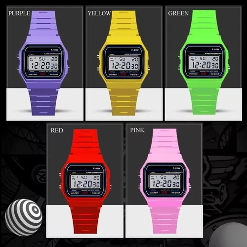F91w classic new digital - new, retro