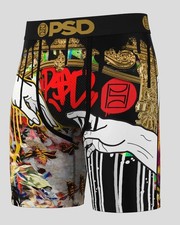 PSD Finger Drip 7" Boxer Briefs Breathable MicroMesh Stretch Fit