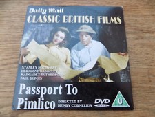 PASSPORT TO PIMLICO - PROMO DVD - CLASSIC BRITISH FILMS - DAILY MAIL