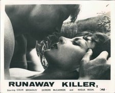 RUNAWAY COLIN BRADLEY KISSES NADJA REGIN 1964 LOBBY