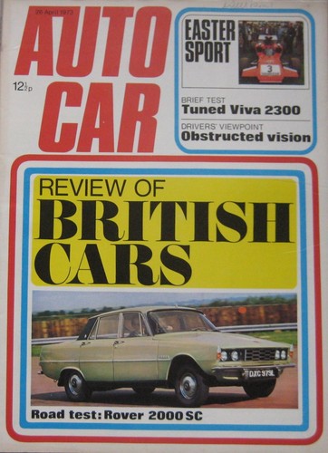 Autocar magazine april 1973 - autocar,