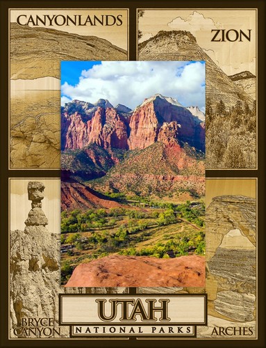 Utah national parks laser - parks,