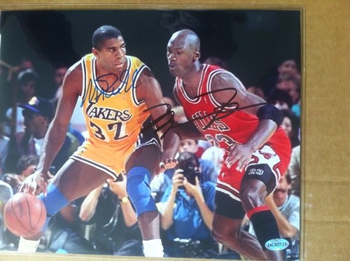 Signed magic johnson - signed,