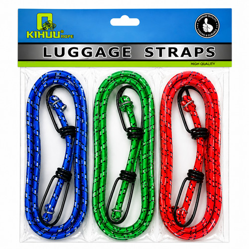 3pk bungee cords 90cm long - cords,