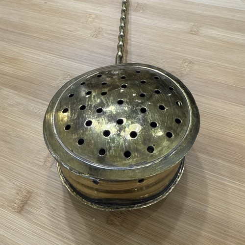 Vintage brass bed warmer - vintage,