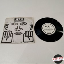 XTC - senses working overtime 7" vinyl record VG